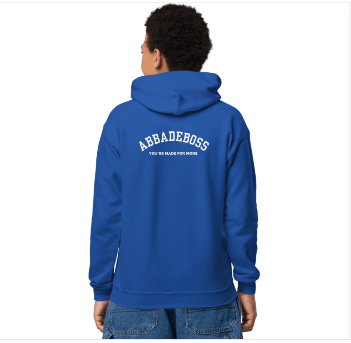 Grace changes everything Abbadeboss heavy blend blue hoodie for boys / hoodie for girls