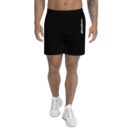 Abbadeboss logo Athletic Long Black Shorts Active wear for men / Shorts Active wear for women